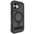 Case_ZAGG_Rainier_con_MagSafe_KS_para_iPhone_17_Negro_Humo_Posición_1_iShop_El_Salvador