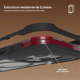 Case ZAGG Rainier con MagSafe KS para iPhone 17 Pro Max - Negro Humo