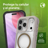 Case ZAGG Rainier con MagSafe KS para iPhone 17 Pro Max - Beige arenisca