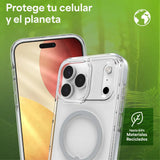 Case ZAGG Santa Cruz Snap MagSafe KS para iPhone 17 Pro Max - Plata