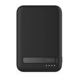 Batería Magnética Inalámbrica Belkin Qi2 - 8000 mAh + Soporte - Negro