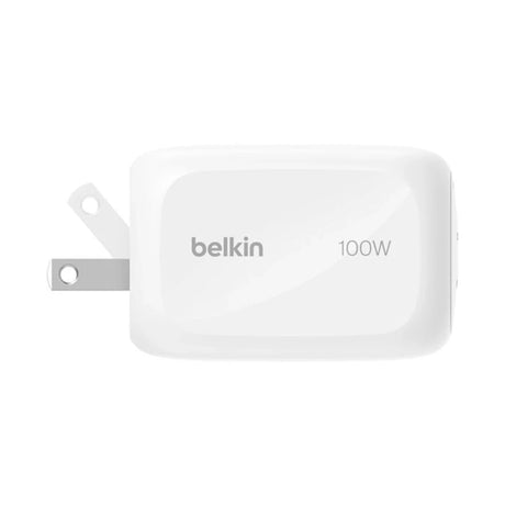 Cargador_Belkin_GaN_de_3_Puertos_(2_USB-C/1_USB-A)_100W_Blanco_Posición_9_iShop_El_Salvador