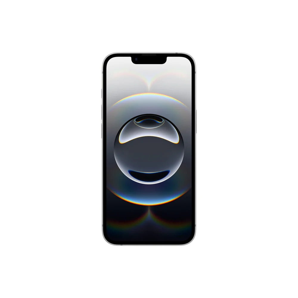 iPhone 16e - Blanco - 128GB + Case de Silicona Apple para iPhone16e – Azul Invierno