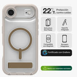 Case ZAGG Rainier con MagSafe KS para iPhone Air - Arena