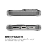 Case ItSkins Hybrid R Vapor Stand con MagSafe para iPhone 16 Pro Max - Negro