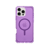 ItSkins Hybrid R Vapor con MagSafe para iPhone 16 Pro Max - Purpura Claro