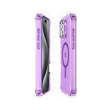 ItSkins Hybrid R Vapor con MagSafe para iPhone 16 Pro Max - Purpura Claro