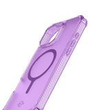 ItSkins Hybrid R Vapor con MagSafe para iPhone 16 Pro Max - Purpura Claro