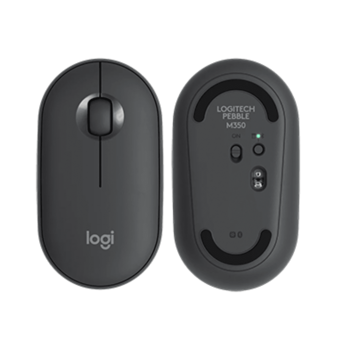 Mouse Inalámbrico Bluetooth Logitech Pebble Mouse 2 M350s - Grafito