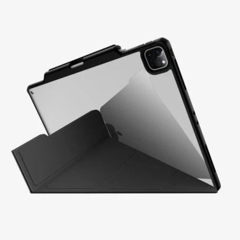 Case Folio Itskins Hybrid Solid iPad Pro 11 2da Gen-Negro/Clear