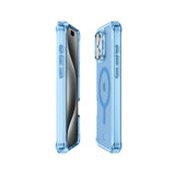 ItSkins Hybrid R Vapor con MagSafe para iPhone 16 Pro Max - Azul Claro