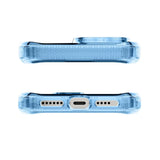 ItSkins Hybrid R Vapor con MagSafe para iPhone 16 Pro Max - Azul Claro