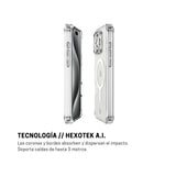 Case ItSkins Hybrid R Clear con MagSafe para iPhone 16 Pro Max - Transparente