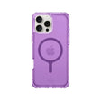 Case ItSkins Hybrid R Vapor con MagSafe para iPhone 16 Pro - Morado