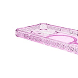 Case ItSkins Hybrid R Vapor con MagSafe para iPhone 17 - Rosado