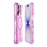 Case ItSkins Hybrid R Vapor con MagSafe para iPhone 17 - Rosado