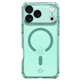 Case ItSkins Hybrid R Vapor con MagSafe para iPhone 17 Pro Max - Verde