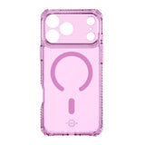 Case ItSkins Hybrid R Vapor con MagSafe para iPhone 17 Pro Max - Rosado