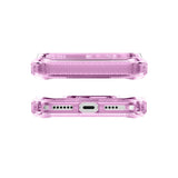 Case ItSkins Hybrid R Vapor con MagSafe para iPhone 17 Pro Max - Rosado