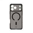 Case ItSkins Hybrid R Vapor con MagSafe para iPhone 17 Pro Max - Humo