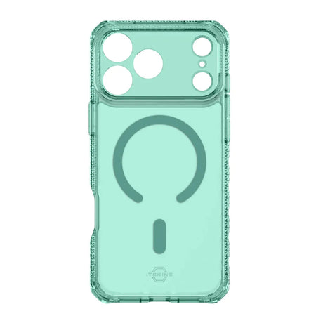 Case ItSkins Hybrid R Vapor con MagSafe para iPhone 17 Pro - Verde
