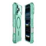 Case ItSkins Hybrid R Vapor con MagSafe para iPhone 17 Pro - Verde