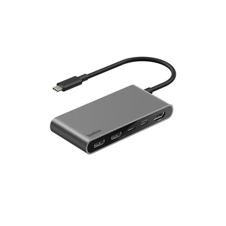 Adaptador_Multipuerto_Belkin_USB_C_5_en_1_ Plata_Posición_1_iShop_Panamá