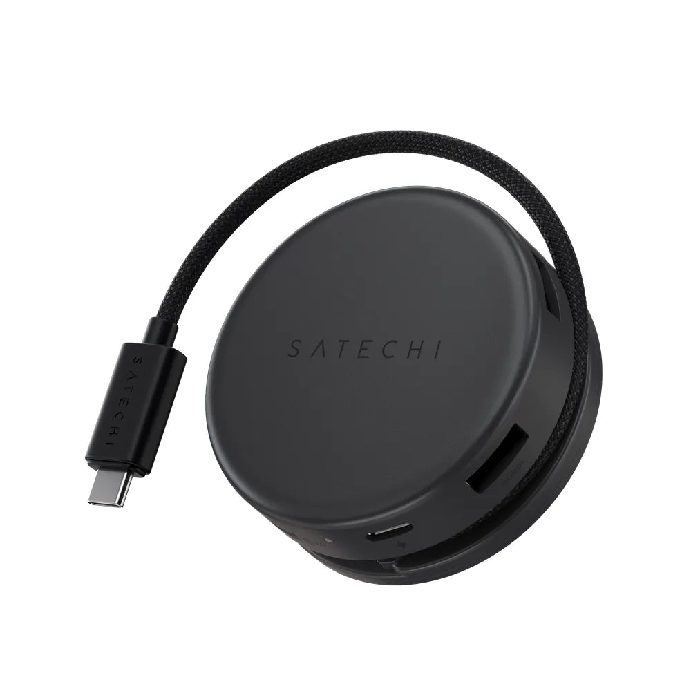 Adaptador Multipuerto Satechi OntheGo 7 en 1 USB-C - Negro