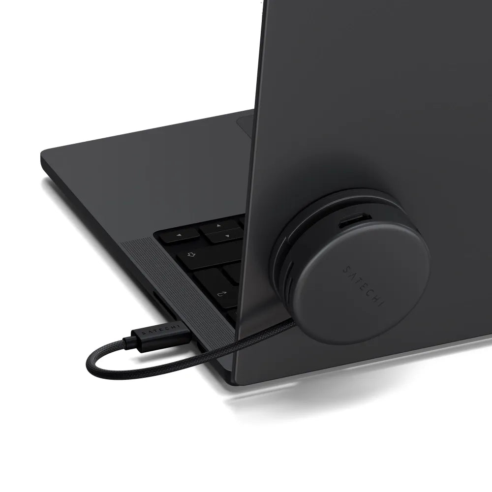 Adaptador Multipuerto Satechi OntheGo 7 en 1 USB-C - Negro