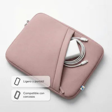 Funda_NCO_Neopreno_para_MacBook_Neo_13_Pro_14_M5_Air_13_M5_Rosa_Imagen_posicion_5_iShop_El_Salvador
