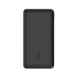 Batería Externa Belkin 10000 mAh con 2 Puertos USB-A y 1 USB-C - Negro