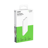 Batería portatil Belkin 10000 mAh USB-A x2 USB-C - Blanco