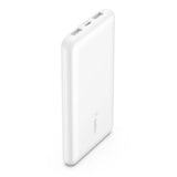 Batería portatil Belkin 10000 mAh USB-A x2 USB-C - Blanco