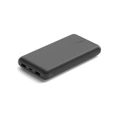 Batería Externa Belkin 20000 mAh USB-A y USB-C - Negro