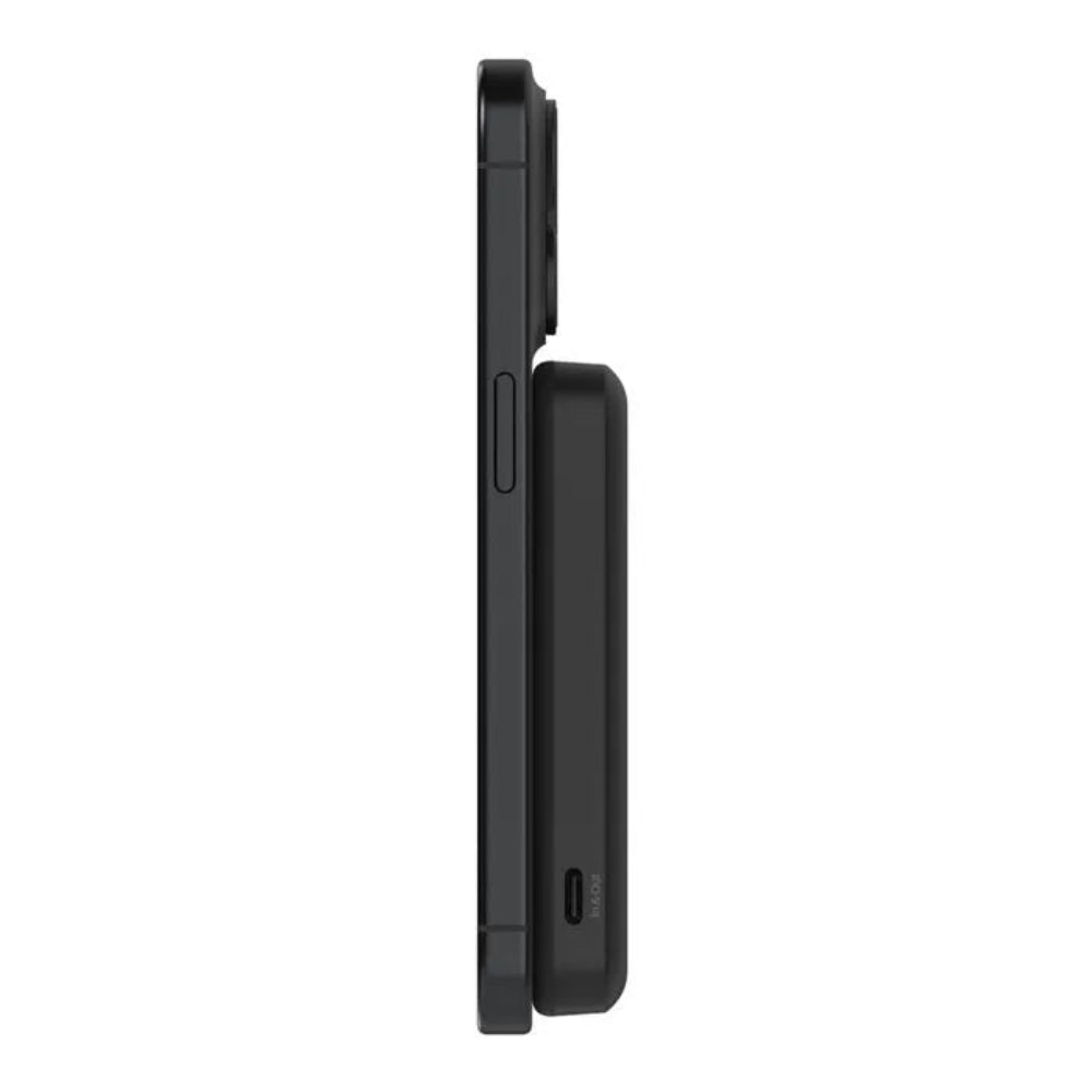 Bateria Inalambrica Belkin  5000 mAh con MagSage+ Soporte - Negro
