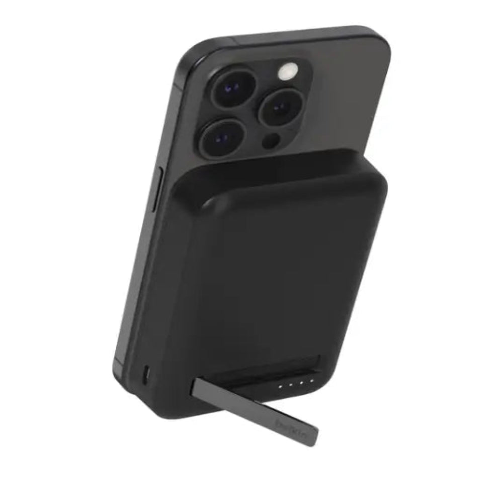 Batería Externa Qi2 10.000 mAh 15W stand - Negro