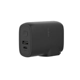 Bateria Externa con Adaptador de Corriente Belkin Bank Hybrid con 5K mAh 25W + 12W - Negro