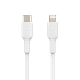 Cable Belkin BoostCharge USB-C a Lightning 1m - Blanco