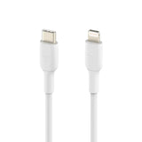 Cable Belkin BoostCharge USB-C a Lightning 1m - Blanco