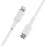 Cable Belkin BoostCharge USB-C a Lightning 1m - Blanco