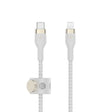 Cable Belkin Pro Flex USB-C a Lightning Cable 2m - Blanco