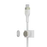 Cable Belkin Pro Flex USB-C a Lightning Cable 2m - Blanco