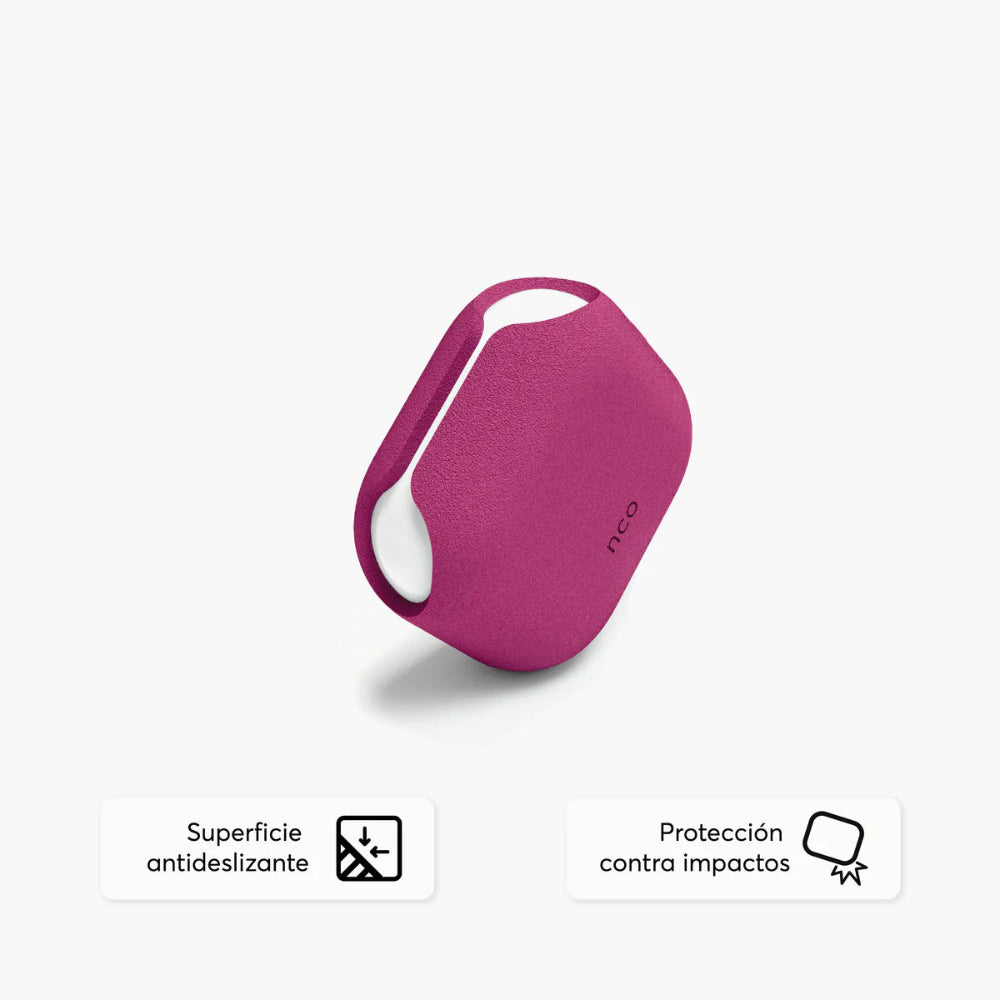 SiliconeGuard_AirPods_4_Gen_Rosado_Imagen_posicion_2_iShop_El_Salvador