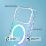 Case_NCO_SafeCase_Clear_con_MagSafe_para_iPhone_18_Pro_Arcoíris_Imagen_posicion_3_iShop_El_Salvador