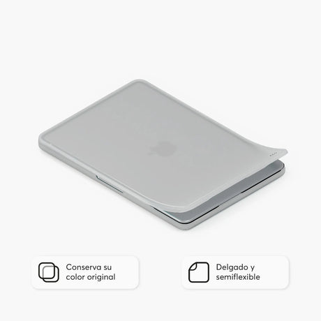 Hardcase_Shock_Clear_NCO_para_MacBook_Neo_13_Transparente_Imagen_posicion_3_iShop_Colombia