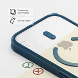 Case NCO SafeCase Force Azul para iPhone 17 Series Compatible con MagSafe