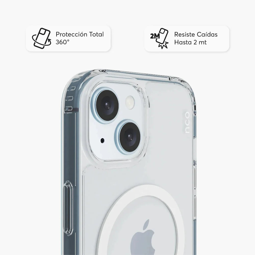 Case_NCO_SafeCase_Clear_Crystal_con_Magsafe_para_iPhone_15_Transparente_Imagen_posicion_4_iShop_El_Salvador