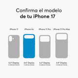 Case NCO SafeCase Clear con MagSafe para iPhone 17 Air - Arcoiris