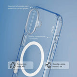Case NCO SafeCase Clear con MagSafe para iPhone 17 - Transparente