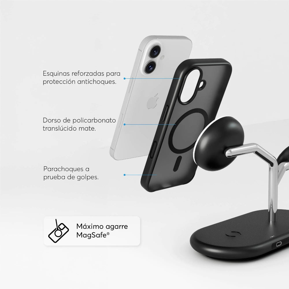 Case NCO SafeCase Lite con MagSafe para iPhone 17 - Negro